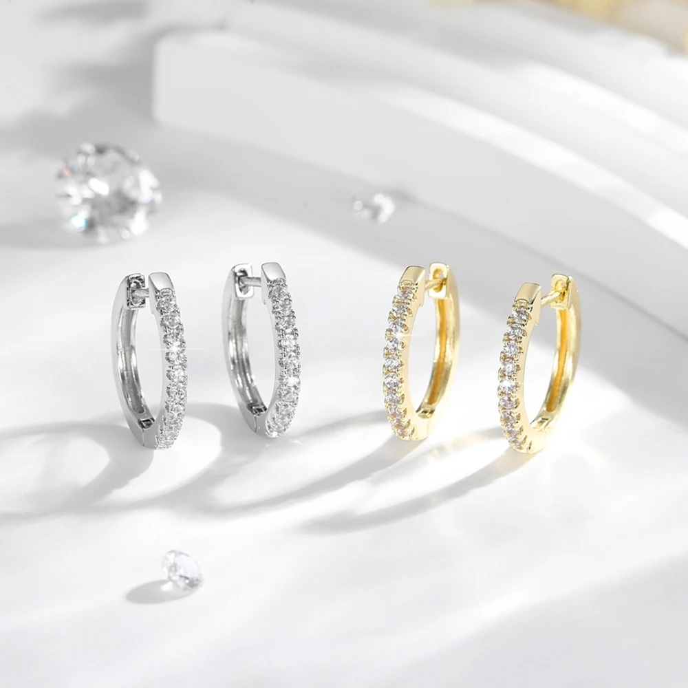 14k layered Rael Gold Plated Huggies earrings